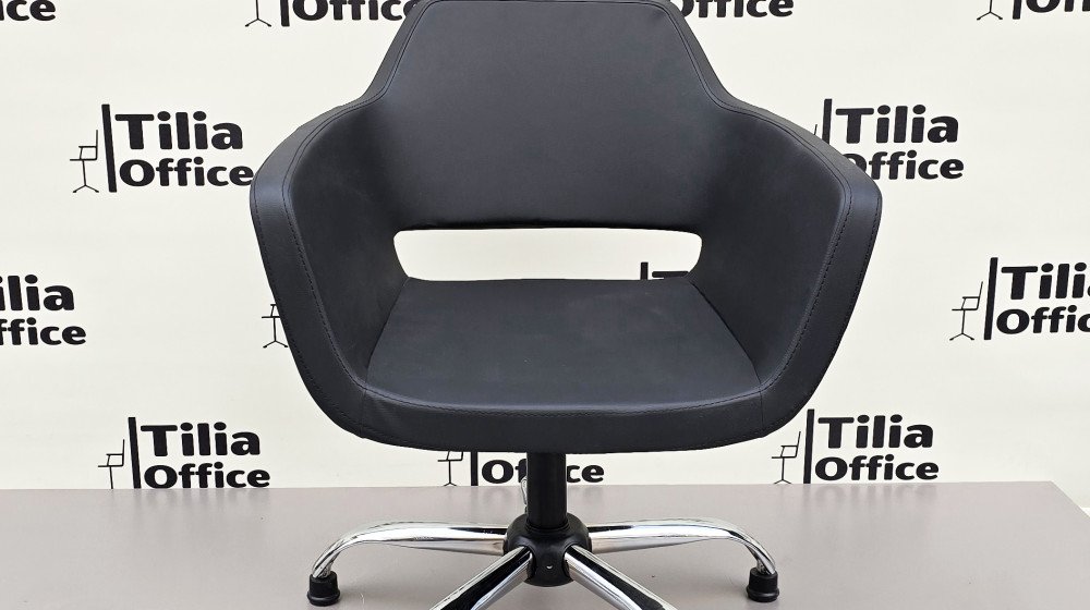 Pasific Çalışma Kuaför Bekleme Koltuğu Krom Sabit Yonca Ayak